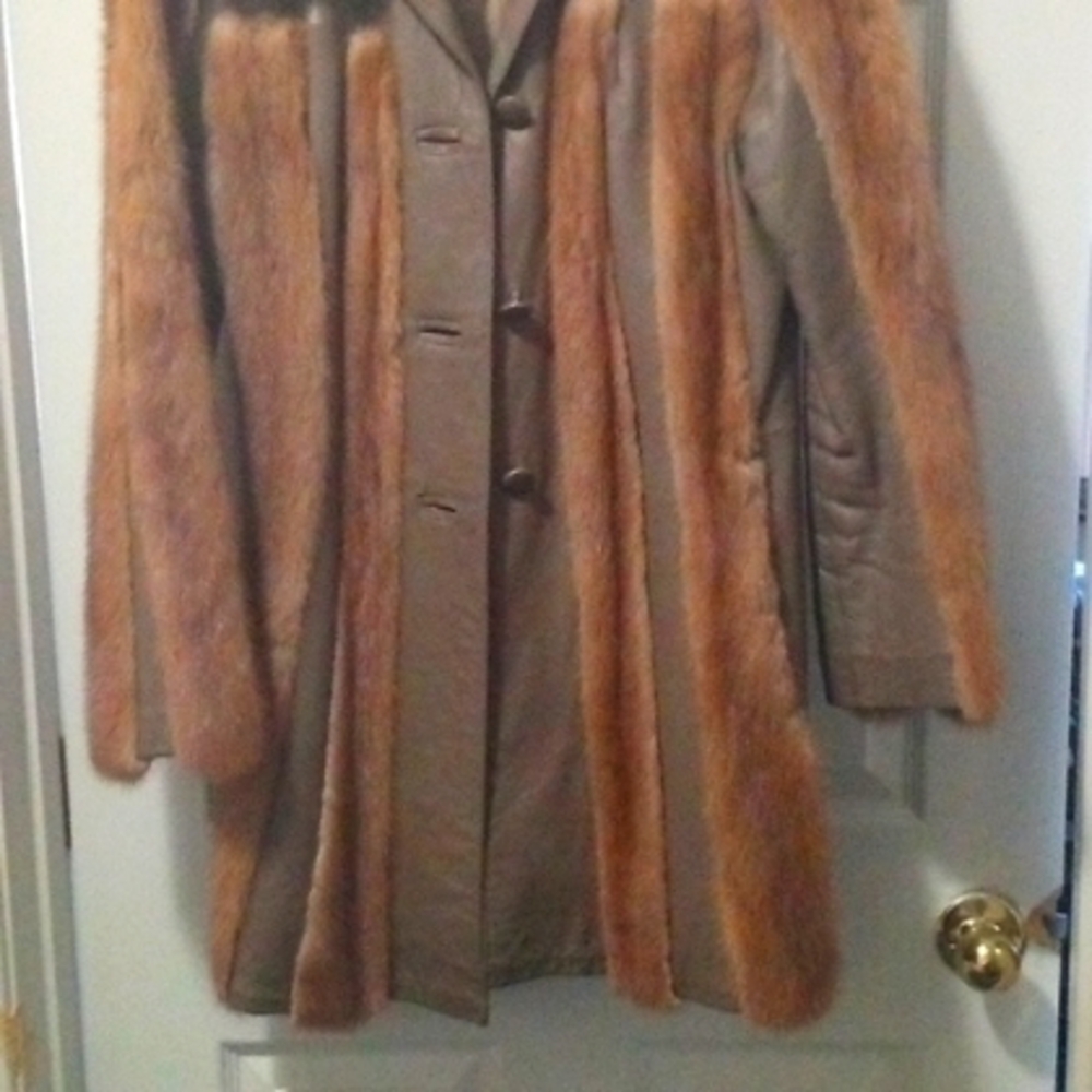 Fur and Leather coat